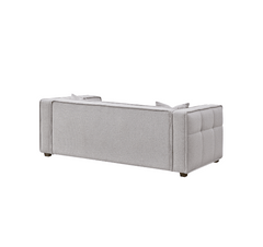 Aluxo Murray Sofa Range in Putty Boucle Fabric Aluxo