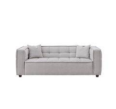 Aluxo Murray Sofa Range in Putty Boucle Fabric Aluxo