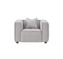 Aluxo Murray Sofa Range in Putty Boucle Fabric Aluxo