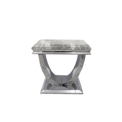 Arial Marble Side Table SOLID FURNITURE LTD