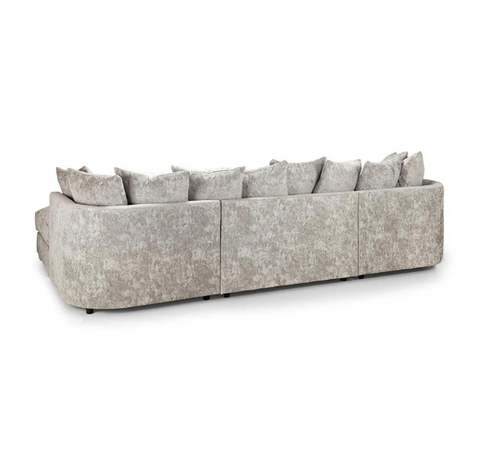 Bishop U Shape Sofa Scatter Back Truffle