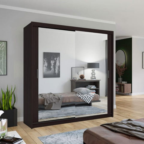 CHICAGO WENGE WARDROBE SOLID FURNITURE LTD