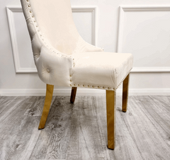 Kensington Dining Chair Gold Legs