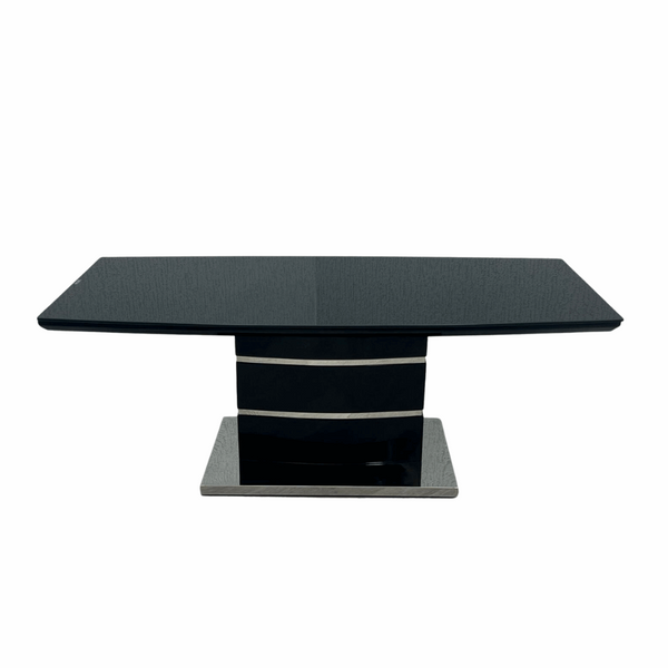 Milan Black Coffee Table Solid Furniture UK