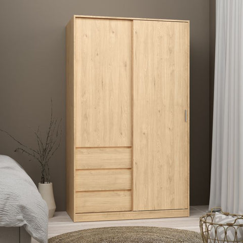 Naia Oak Wardrobe 