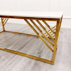 Azure Gold Coffee Table