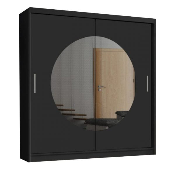 MOON MIRROR WARDROBE SOLID FURNITURE LTD