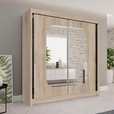 MARIKA OAK WARDROBE SOLID FURNITURE LTD