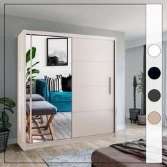 VISION WHITE WARDROBE SOLID FURNITURE LTD