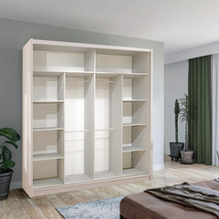 VISION WHITE WARDROBE SOLID FURNITURE LTD