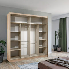 VISION OAK WARDROBE SOLID FURNITURE LTD