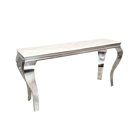 LOUIS MARBLE CONSOLE TABLE SOLID FURNITURE LTD