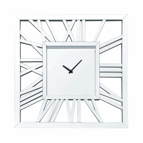 Numeral Mirrored Wall Clock