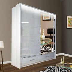 SYCYLIA 150cm WARDROBE SOLID FURNITURE LTD