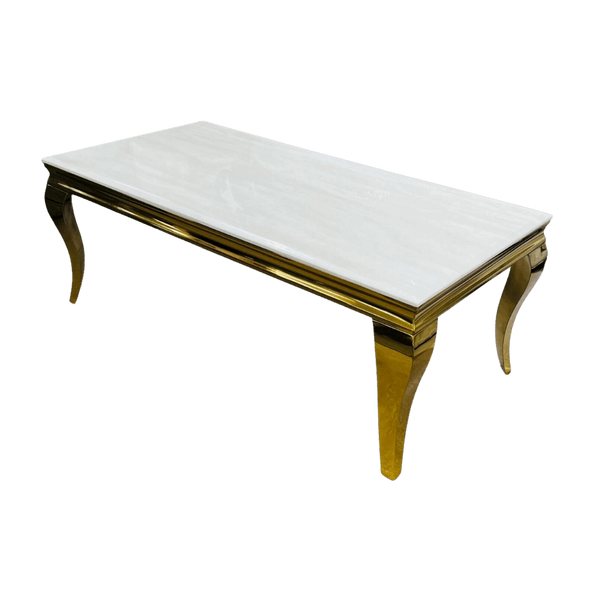 Louis Cream & Gold Coffee Table