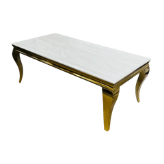 Louis Cream & Gold Coffee Table