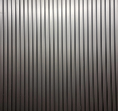 Wood Effect Slatted Veneer Silver / Black Wall Panels SOLID FURNITURE LTD