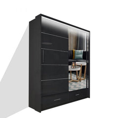 SYCYLIA 150cm WARDROBE SOLID FURNITURE LTD