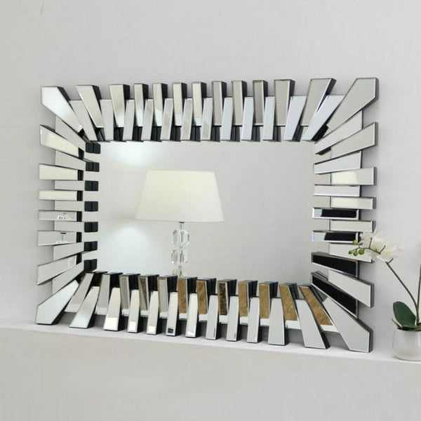 Rectangular Zip Mirror SOLID FURNITURE LTD